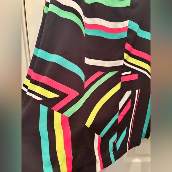 Bar III Multicolor Striped Midi Skirt - Picture 6 of 8